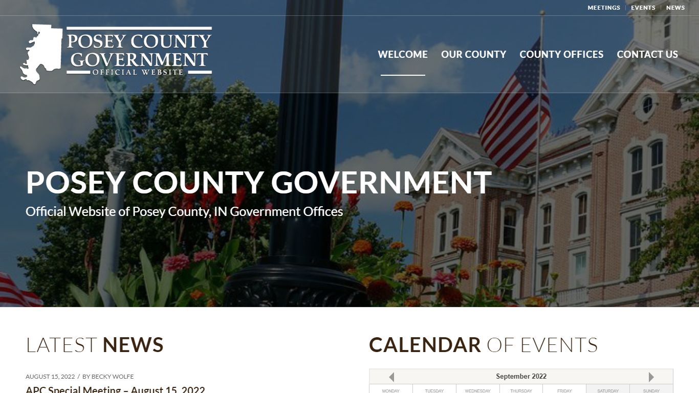 Posey County Government - Welcome to the Posey County Page